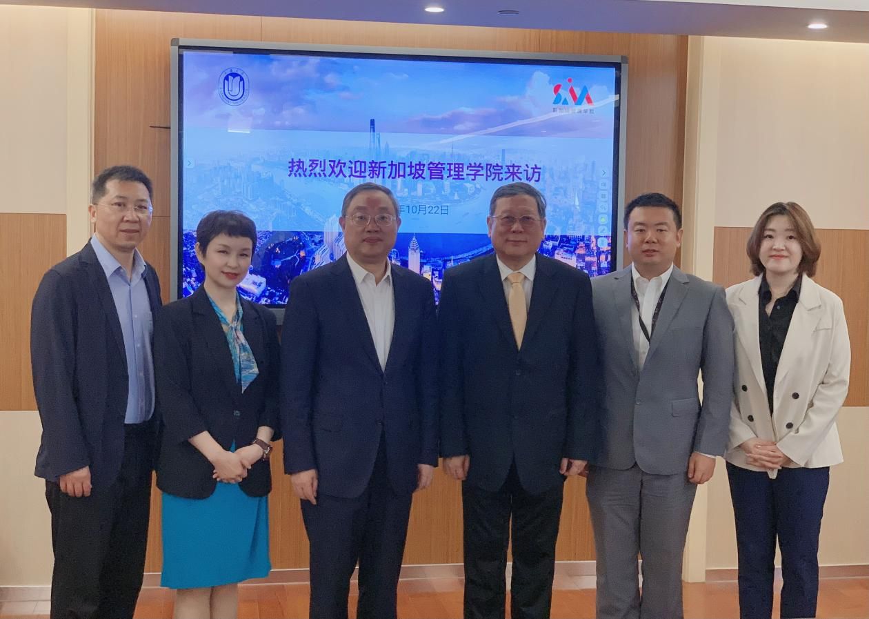 新加坡治理学院魏国基校长一行会见我校-尊龙凯时