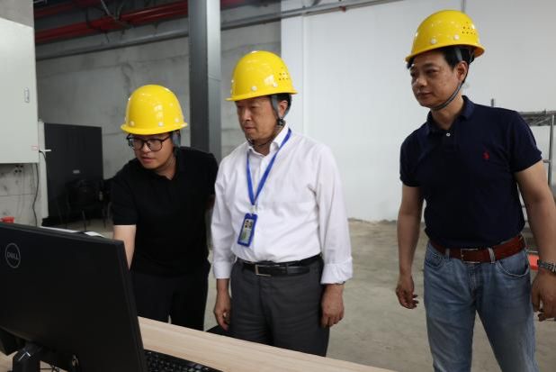 刘昌胜校长实地调研宝山校区在建项目-尊龙凯时