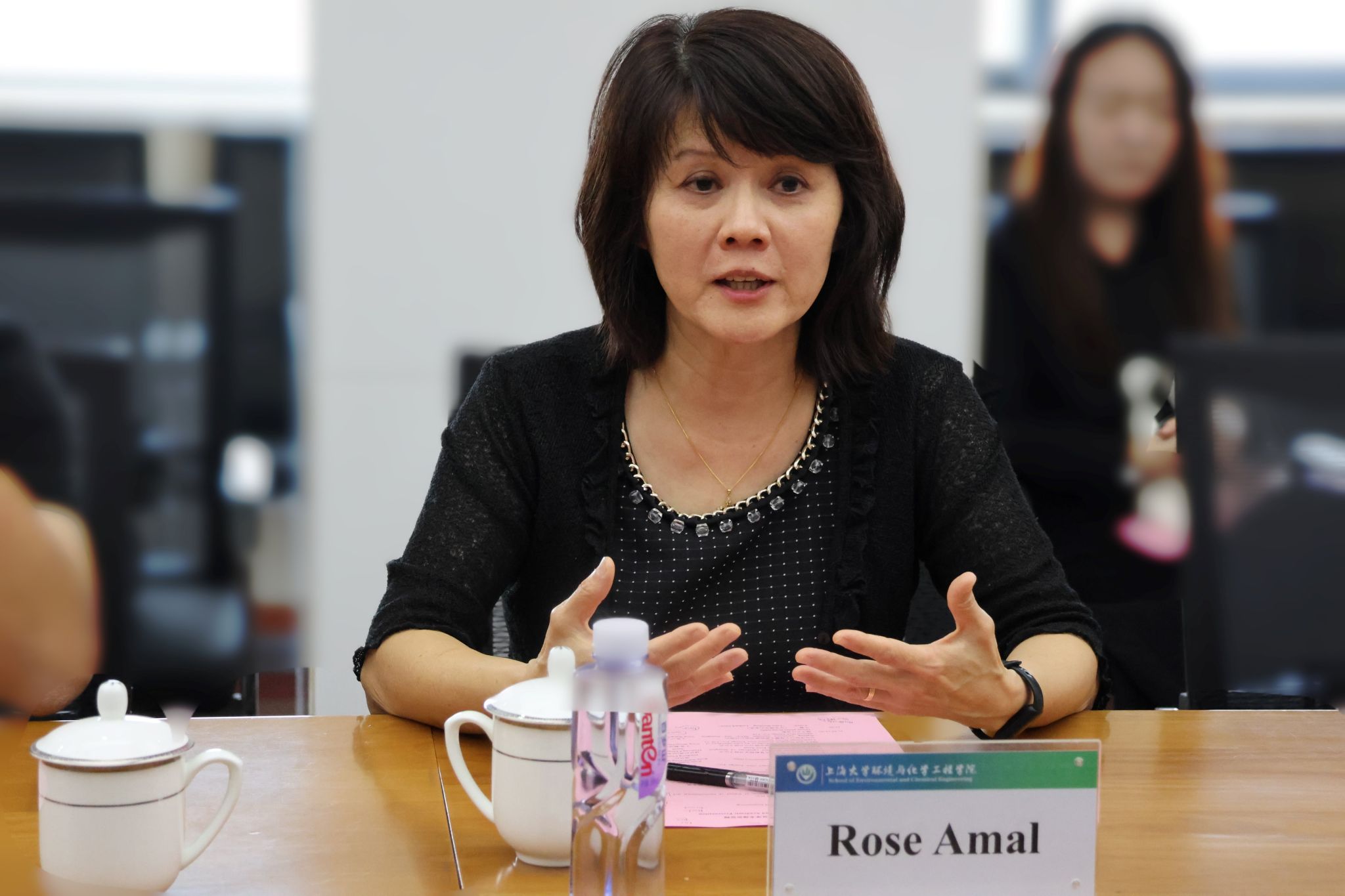 校党委书记成旦红会见新南威尔士大学（UNSW）Rose Amal院士一行-尊龙凯时