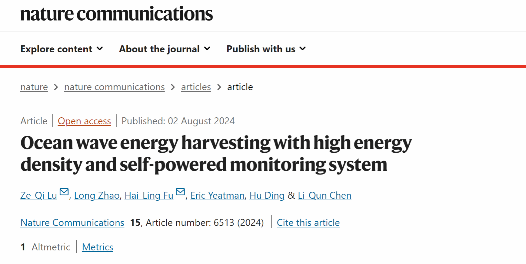 力学与工程科学学院陆泽琦副研究员在《Nature Communications》上揭晓最新效果-尊龙凯时