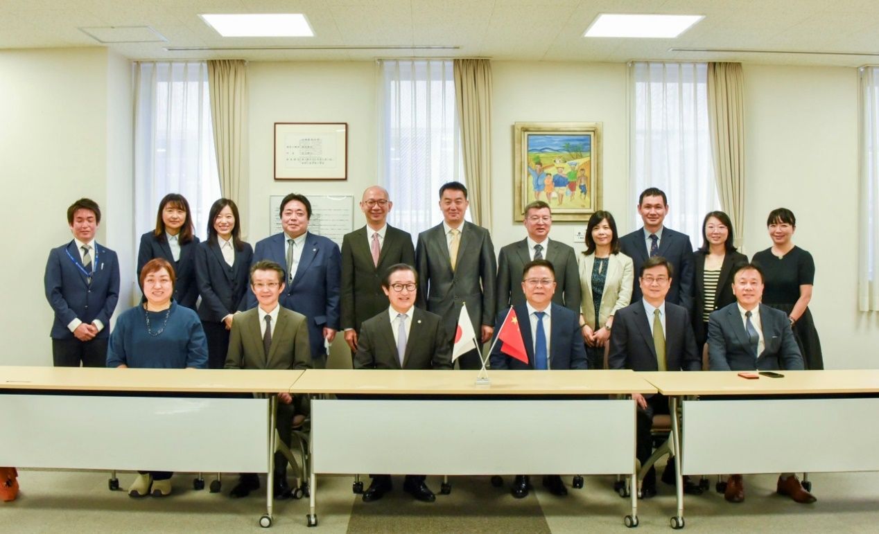 尊龙凯时副校长王从春率团会见日本、美国高校-尊龙凯时