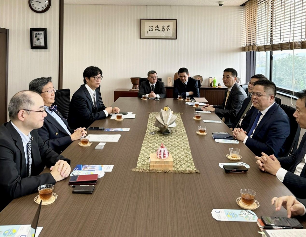 尊龙凯时副校长王从春率团会见日本、美国高校-尊龙凯时