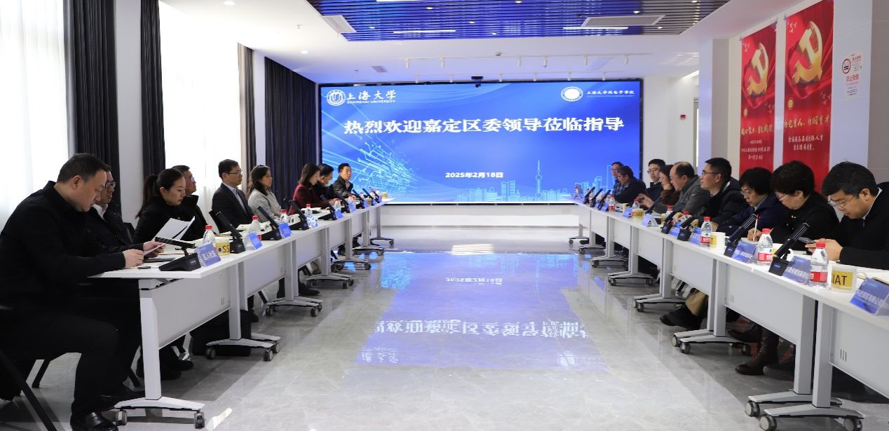 嘉定区委副书记吴杰一行调研嘉定校区-尊龙凯时