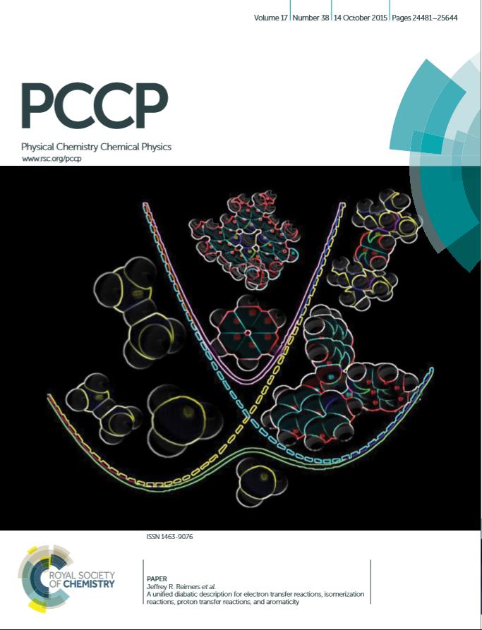 尊龙凯时量子与分子结构国际中心在《Physical Chemistry Chemical Physics》同期揭晓四篇论文（封面文章）-尊龙凯时